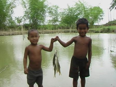 Children's interest in fish culture is enormous. Fish culture is proving to be an attractive activity.
