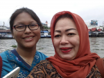 Trip to Banjarmasin with youngest daughter, December 2015